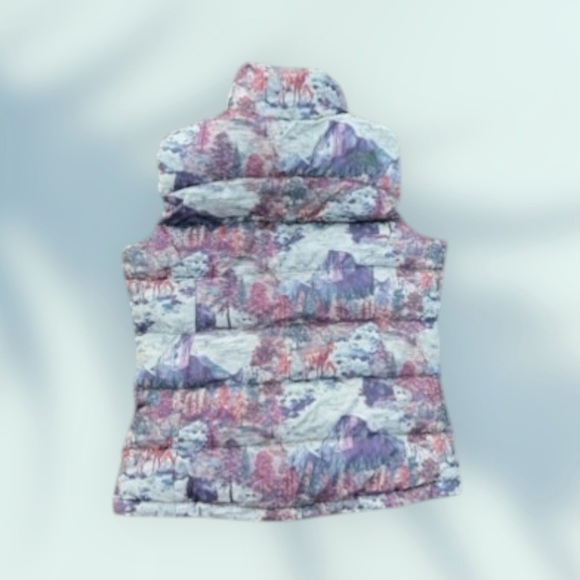 The North Face 700 Fill Nuptse Yosemite Half Dome Goose Down Puffer Vest Size S - Picture 2 of 6